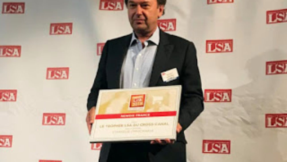 Michel Delville présente le trophée OTOP de LSA